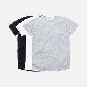 Undershirt 3 Pack - White / Heather Grey / Black