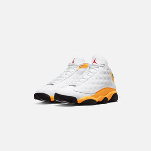 Nike Air Jordan 13 Retro - White / University Red / Del Sol / Black