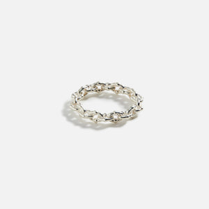 Greg Yuna Umlaut Link Ring - Silver