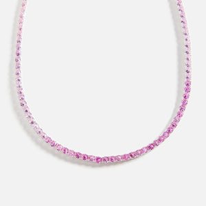 Crystal Haze Serena Necklace - Pink Fade