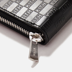 Zip Around Wallet-Black