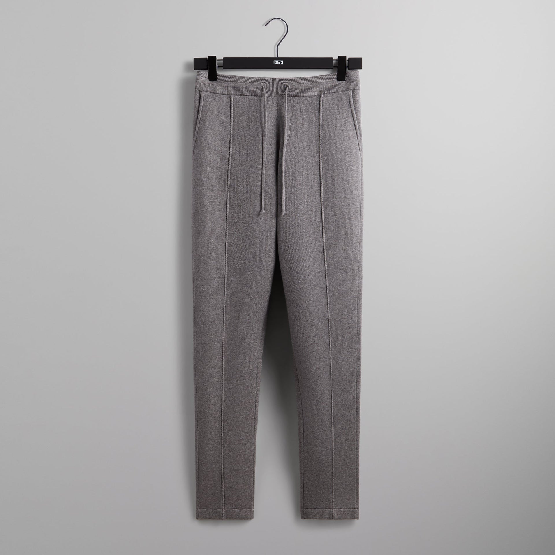 Kith Heavy Knit Elwood Pant - Heather Grey